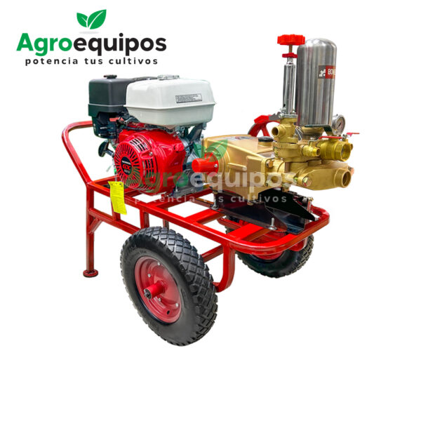 MOTOFUMIGADORA CON CARRETA MOTOR HONDA GX390 DE 13 HP CABEZAL BONELLY BN 120