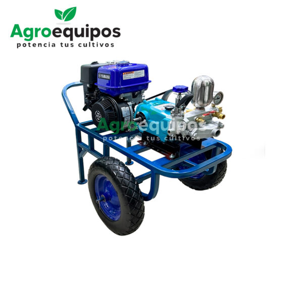MOTOFUMIGADORA CON CARRETA MOTOR YAMAHA MX175 DE 5.5 HP CABEZAL BALLENA LS-533