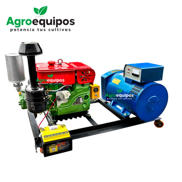 GENERADOR ELECTRICO 30 KW EJE LIBRE