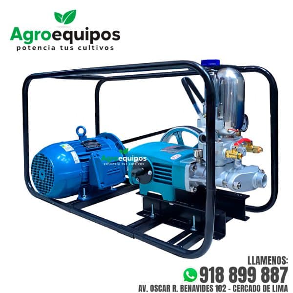 HIDROLAVADORA DE ALTA PRESION 7.5 HP TRIFASICO