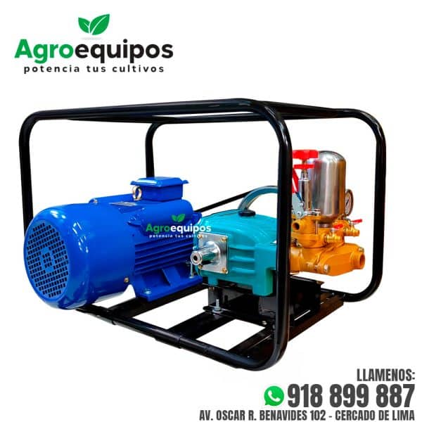 HIDROLAVADORA DE ALTA PRESION CON MOTOR DE 3 HP MONOFASICO