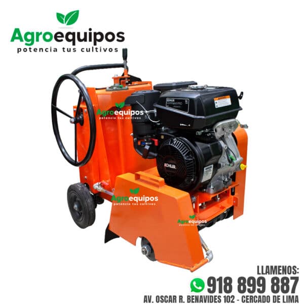 CORTADORA DE CONCRETO KOHLER DE 14 HP