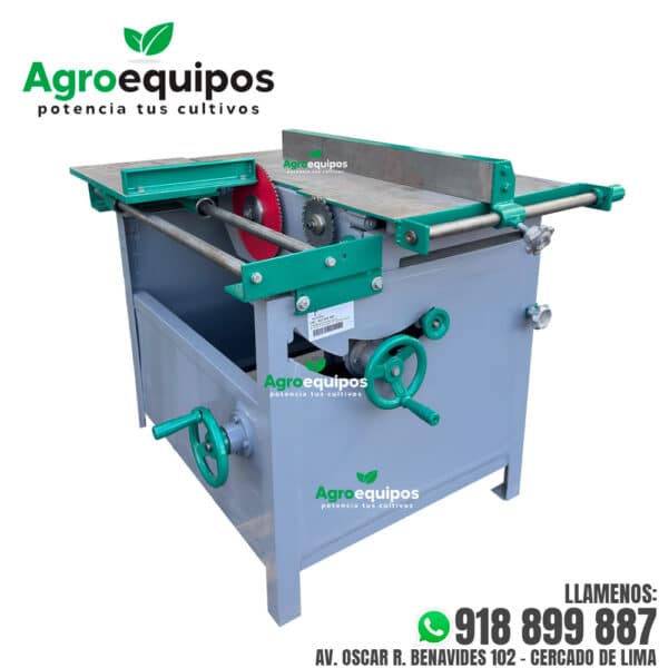 MESA CIRCULAR CON DISCO INCISOR