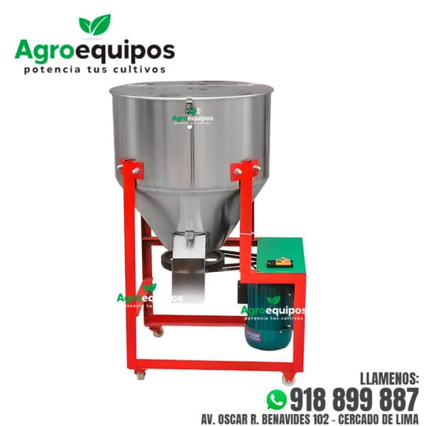 MEZCLADORA DE ALIMENTOS BALANCEADOS 100KG / LOTE