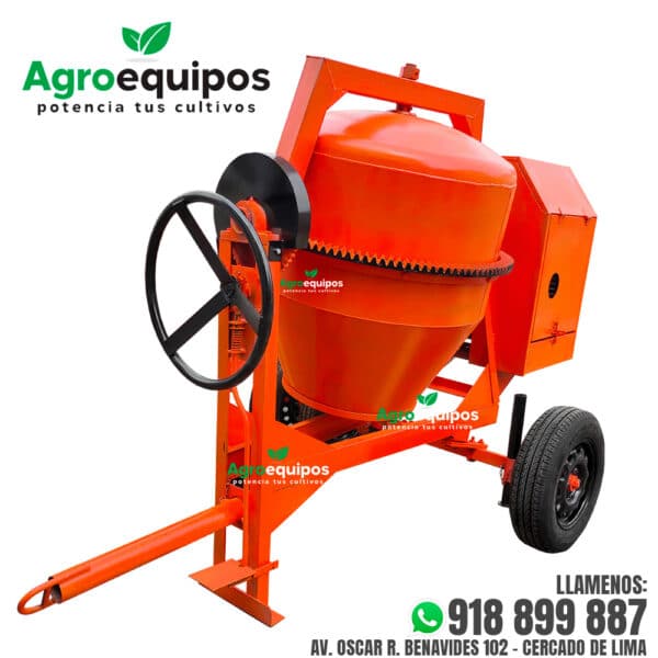 MEZCLADORA DE CONCRETO 11P3 HONDA GX390 DE 13HP